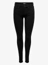 Only Blush Mid Skinny Forever Black Jeans Sort S/32