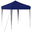 vidaXL Pop-up Festtelt 195 x 195 x 245 cm Blå Oxford Stoff