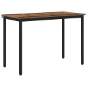 vidaXL Spisebord 110 x 100 x 75 cm METALL