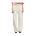 Semicouture Dame Bukser Hvit W28,