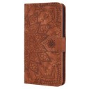 Mandala Series iPhone 11 Lommebok-deksel Brun