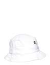 Aimé Leon Dore Brushed Crest Bucket Hat   White   L/XL