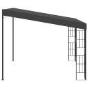 vidaXL Veggmontert paviljong 3x3 m antrasitt stoff