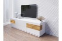 Tomeka TV-benk 206 cm - Hvit/Tre