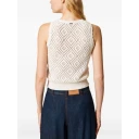 Twinset Dame Strikkevarer Hvit L,