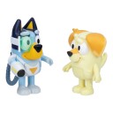 Bluey Figursett 2 stk med Bluey og Chucky Surprise Blaster Suit 3+ år