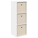  Serviesskap med skuff Hvit 30,5 x 27 x 84,5 cm