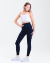 LEVITY Solar Seamless Tights Blue Navy Marl XS