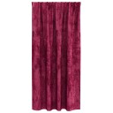  Gardin med gardiner 2 pcs Vinrød 175 x 140 cm Fløyel