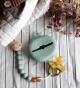 HEVEA Pacifier Holder, Natural Rubber - Multi/patterned - ONE SIZE