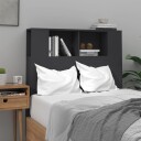 vidaXL Sengegavlskap svart 100x18,5x104,5 cm