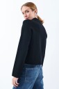Jumperfabriken   Kardigan Nanette Cardigan   Svart