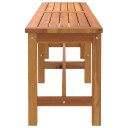 vidaXL Hagebenk 150x35x45 cm heltre akasie