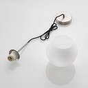 Lindby Jurian pendellampe opal nikkel 1lysk.