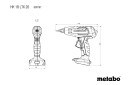 Metabo HK 18 LTX 20 Limpistol uten batteri og lader