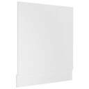  Oppvaskmaskinspanel hvit 59,5x3x67 cm konstruert tre