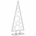  Juletre til dekorasjon metall svart 150 cm
