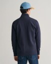 Cardigan i myk bomull med liten logo EVENING BLUE M