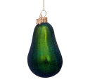 Vondels Glassornament avokado grønn H9 cm