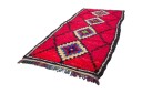 Marokkansk Boucherouite teppe 310 x 145 cm Størrelse: 310 x 145 cm