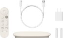 Google TV Streamer (4K) og Google TV Streamer Voice Remote