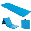 Sammenleggbar treningsmatte 180 cm – gymnastikkmatte for yoga, pilates og treningssenter