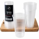 Ølglass i plast 50 cl 6-pakning