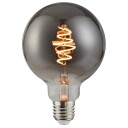 Nordlux E27 globe spiral filament 5W 1800K 125 mm dimbar - Smoke