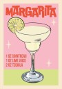 Margarita Cocktail Poster Plakat / 30x40cm