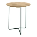 Grythyttan Stålmöbler Bord 6B 60 cm Oljet furu / Grønn