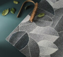 Heymat Foliage Silver Night dørmatte 85x115