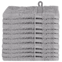  Gjesthåndkle SOLUND 10 pcs Grå 15 x 21 cm 550 gsm