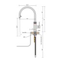 Quooker Flex Set M.3L Svart