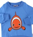 DYR Collegegenser   Bellow   Fersk Blue m. Klovnefisk   DYR   7 år (122)   Collegegenser   Blå