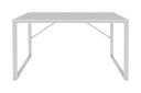 Skrivebord Wraphis 60x74x120 cm   Hvit