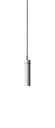 Other Brand FM2014 takpendel H24 cm - Hvit