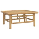 vidaXL Hagebord 65x55x30 cm bambus
