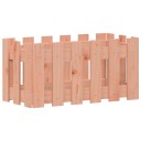 Plantekasse med gjerdedesign 60x30x30 cm heltre douglasgran