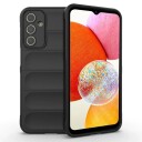 INCOVER Samsung Galaxy A15 (5G) / A15 Fleksibelt Plastdeksel - Svart