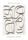 Infinity Lines Plakat Plakat / 70x100cm