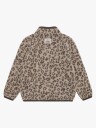 Huttelihut Ullfleecejakke Merino, Camel Melange, 116