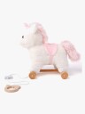 Teddykompaniet Dragdjur Enhörning White 30 cm