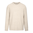 Callum Sweater Sand S Teddy knit sweater