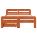  Sengeramme uten madrass voksbrun 120x200 cm heltre furu 8721158384829