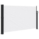  Uttrekkbar sidemarkise hvit 120x300 cm 4004286