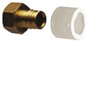 Uponor Q&E Rettnippel med løpemutter 15 x 3/4"