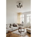 Nuura Apiales 9 ceiling svart/optic glass