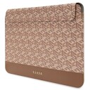 Guess Gcube Stripes Computer Sleeve - Etui Na Notebooka 14" (Brazowy)