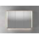Linn Bad Sogn speilskap 120x84 cm lys eik