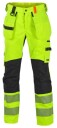 BS Gjøvik Håndverksbukse, HiVis kl.2 Unisex, Str. C62, Gul/Sort
